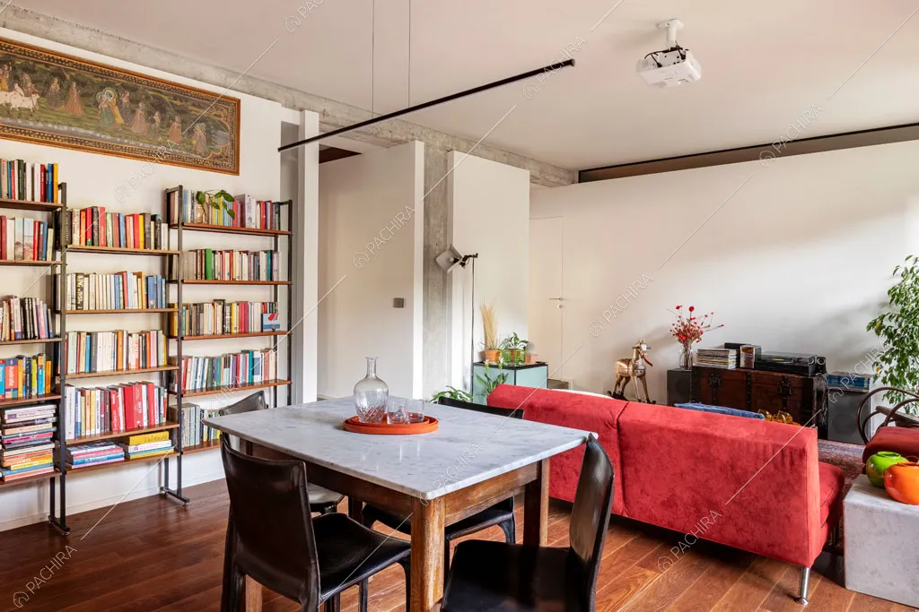 Sala della location Castagno, appartamento in stile contemporaneo a Milano