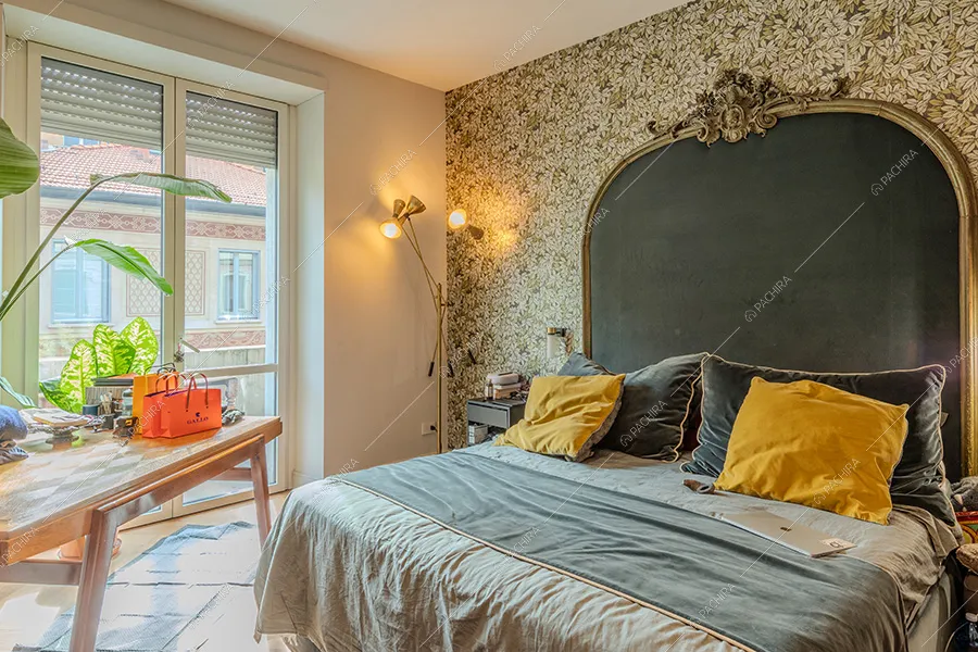 Camera da letto della location Blighia, appartamento in stile moderno a Milano