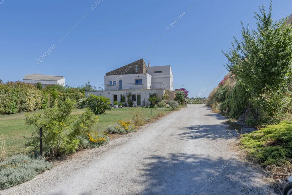 Vialetto della villa Arafura, location in stile contemporaneo a Roma