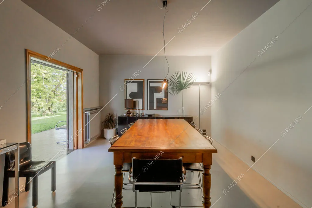Sala da pranzo della villa Biotite, location in stile moderno a Verona