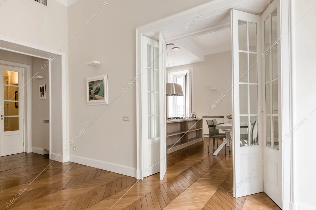 Cucina dell'appartamento Han, location in stile contemporaneo a Napoli