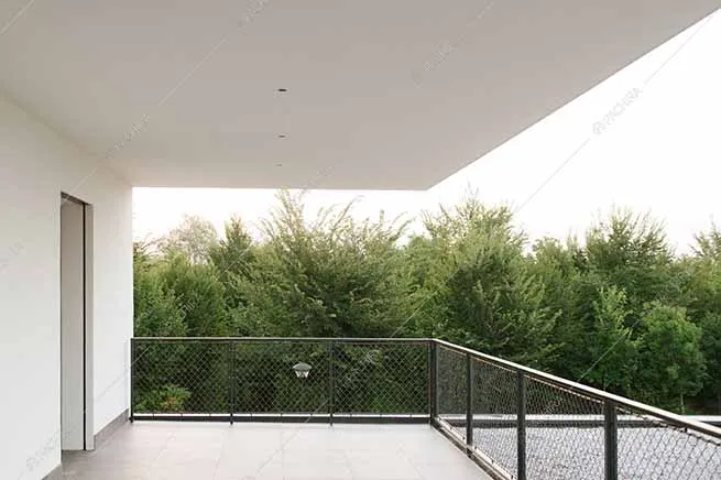 Terrazza della villa Adda, location in stile contemporaneo a Verona
