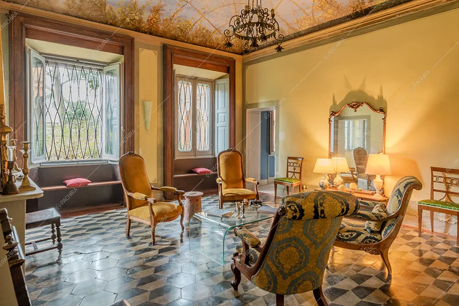 Salotto della dimora storica Westerlies, location in stile contemporaneo a Pavia