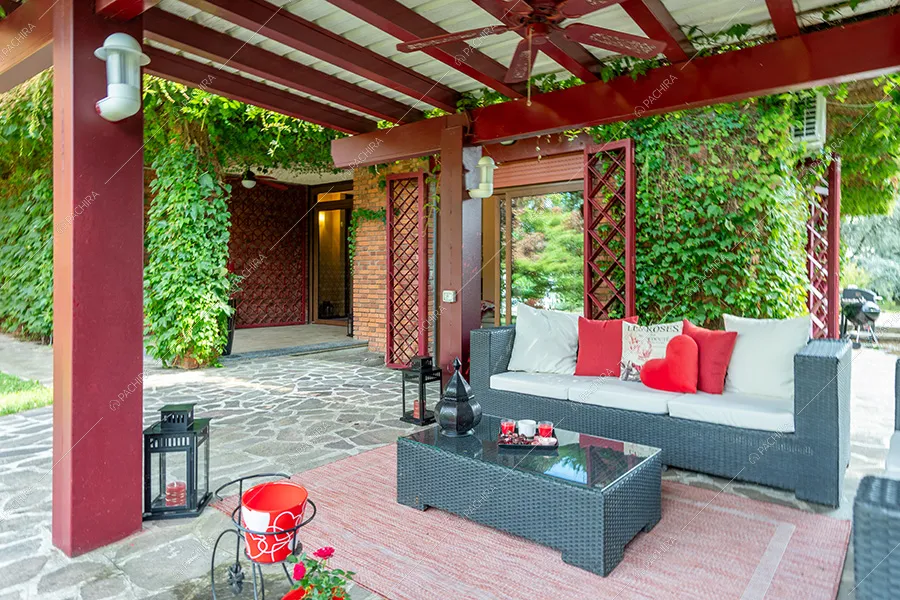 Veranda della villa Adige, location in stile contemporaneo a Monza
