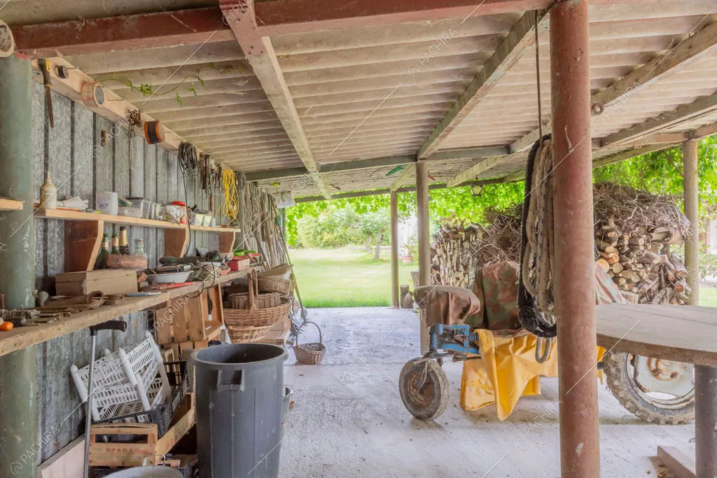 Laboratorio della villa Missouri, location in stile rustico a Mantova