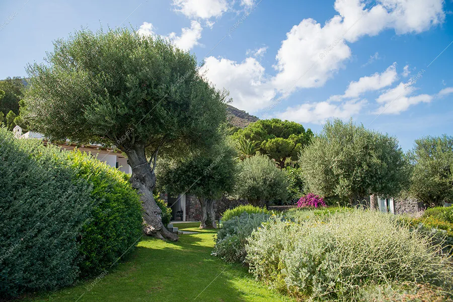Esterni della villa Toyon, location in stile classico a Messina