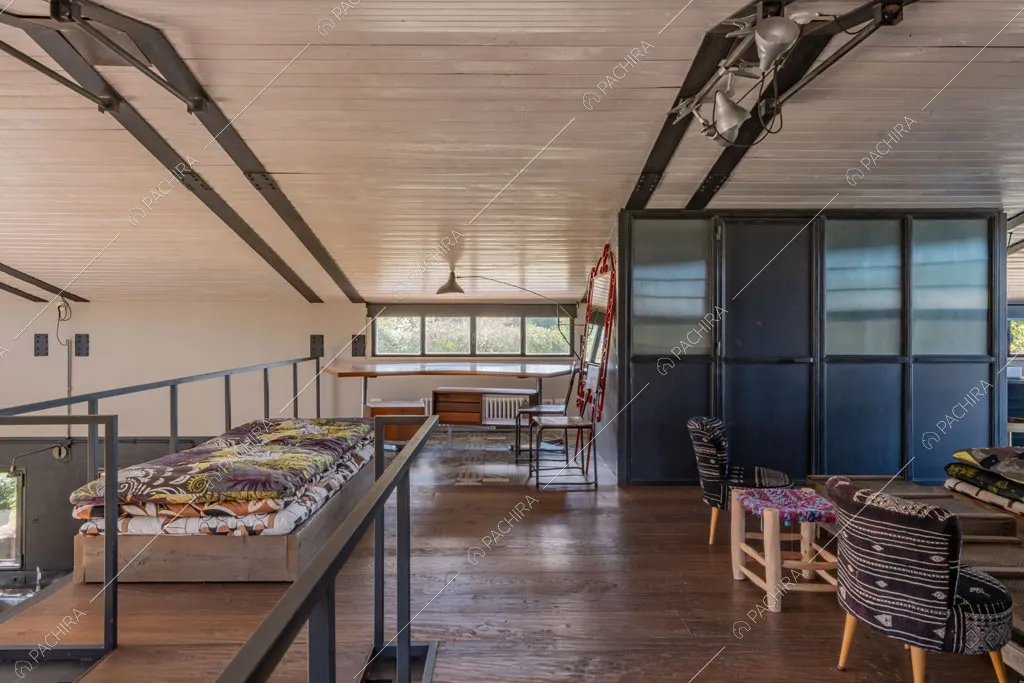 Soppalco della location Seine, loft in stile industriale a Roma
