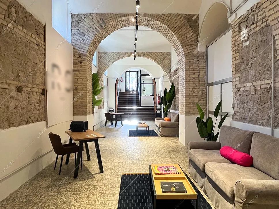 Sala del teatro di posa Erebus, location in stile contemporaneo a Roma