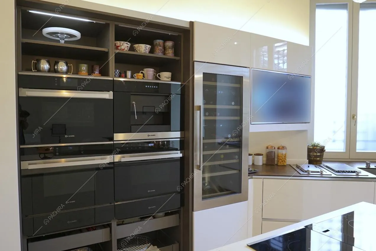 Elettrodomestici all'interno della cucina della Location Blenda