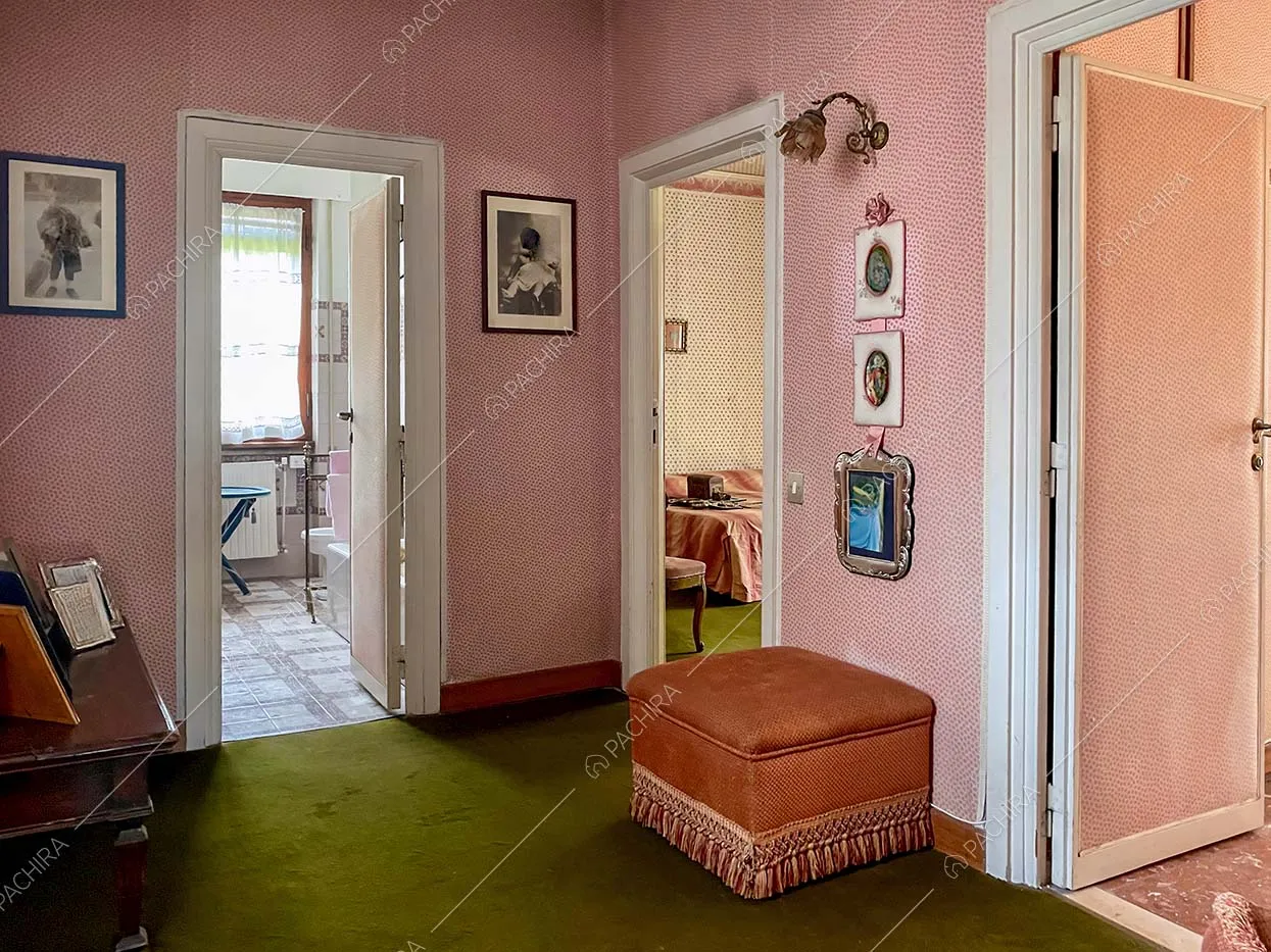 Atrio della villa Apatite, location in stile classico a Roma