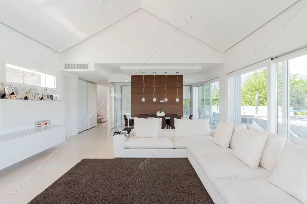 Sala della villa Coral, location in stile contemporaneo a Como