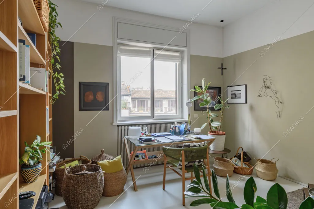 Studio dell'appartamento Beryl, location in stile contemporaneo a Milano