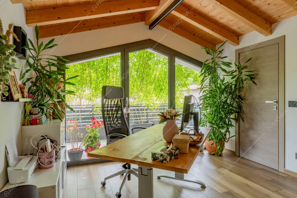 Studio della villa Galena, location in stile contemporaneo a Monza