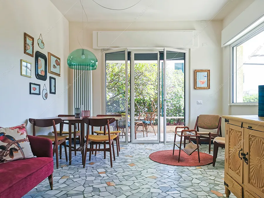 Sala della villa Storace, location in stile moderno a Lucca