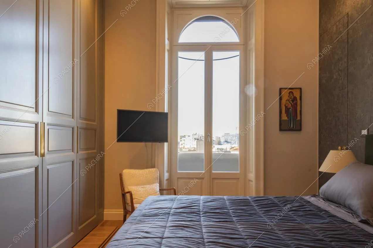 Vista su camera da letto della location