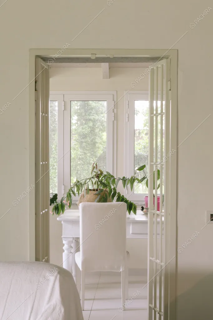 Vista soggiorno della veranda interna