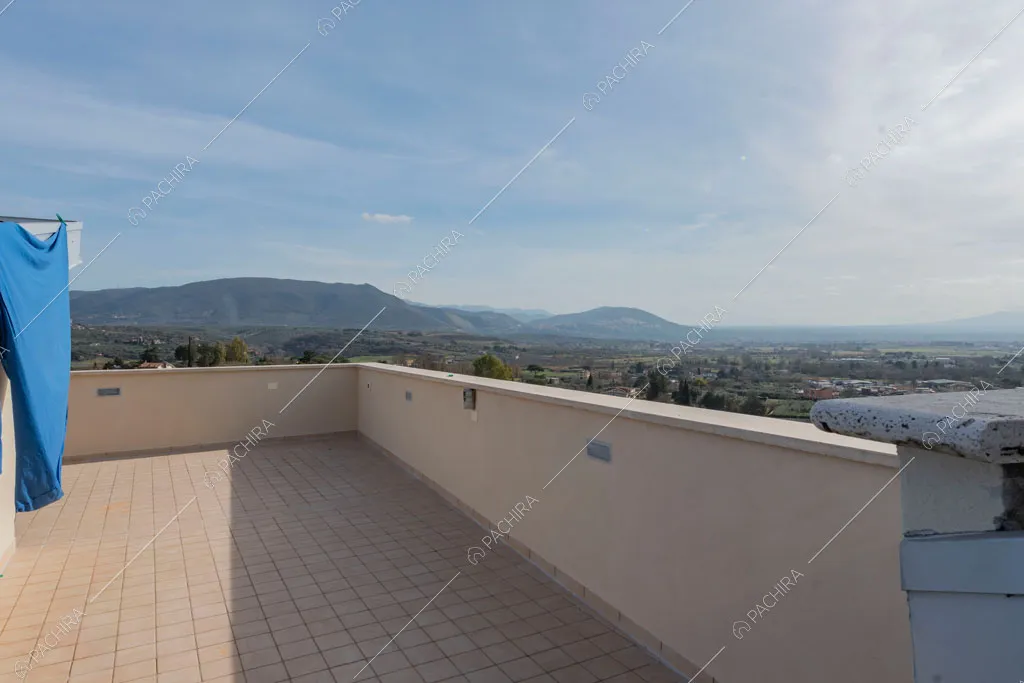 Terrazza della villa Matico, location in stile contemporaneo a Roma
