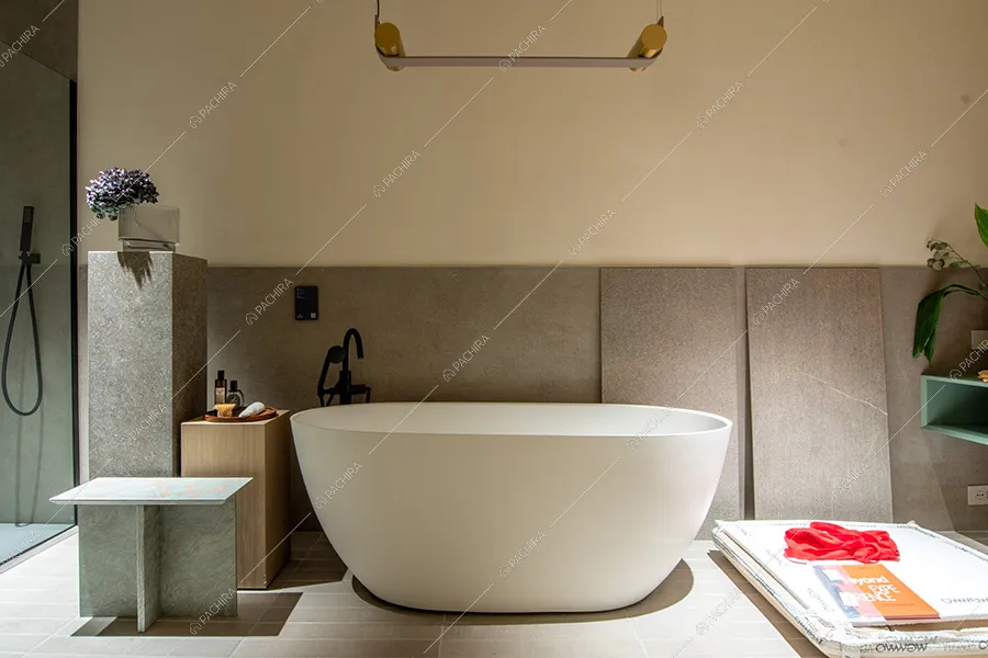 Bagno dell'espositivo Tipuana, location in stile contemporaneo a Milano