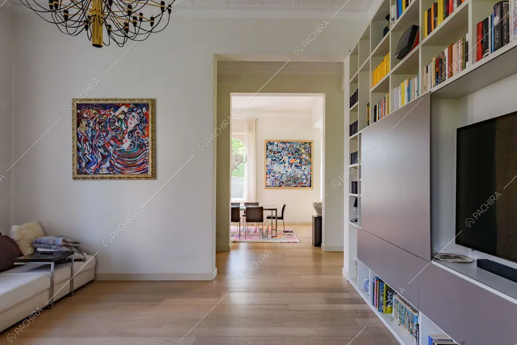 Salotto della villa Colorado, location in stile moderno a Varese