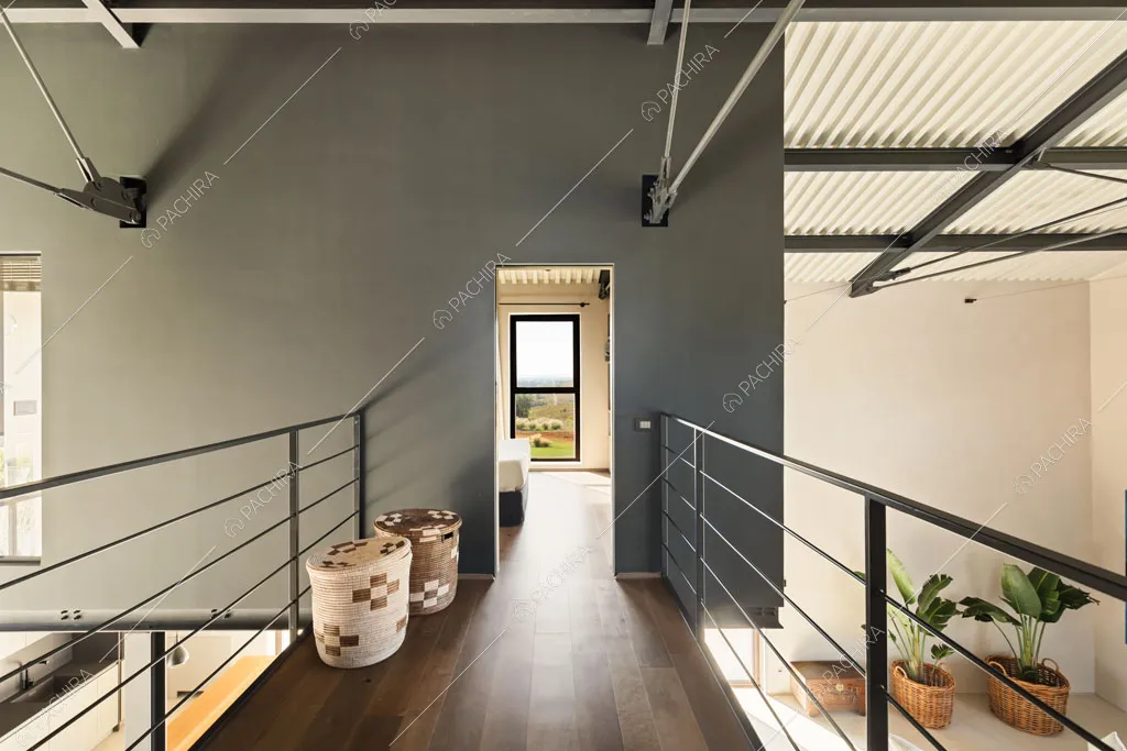Soppalco della villa Gypsum, location in stile moderno a Grosseto