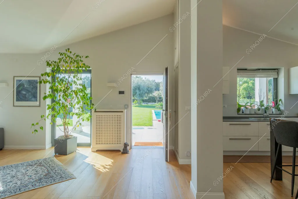 Sala della villa Tagliamento, location in stile contemporaneo a Roma