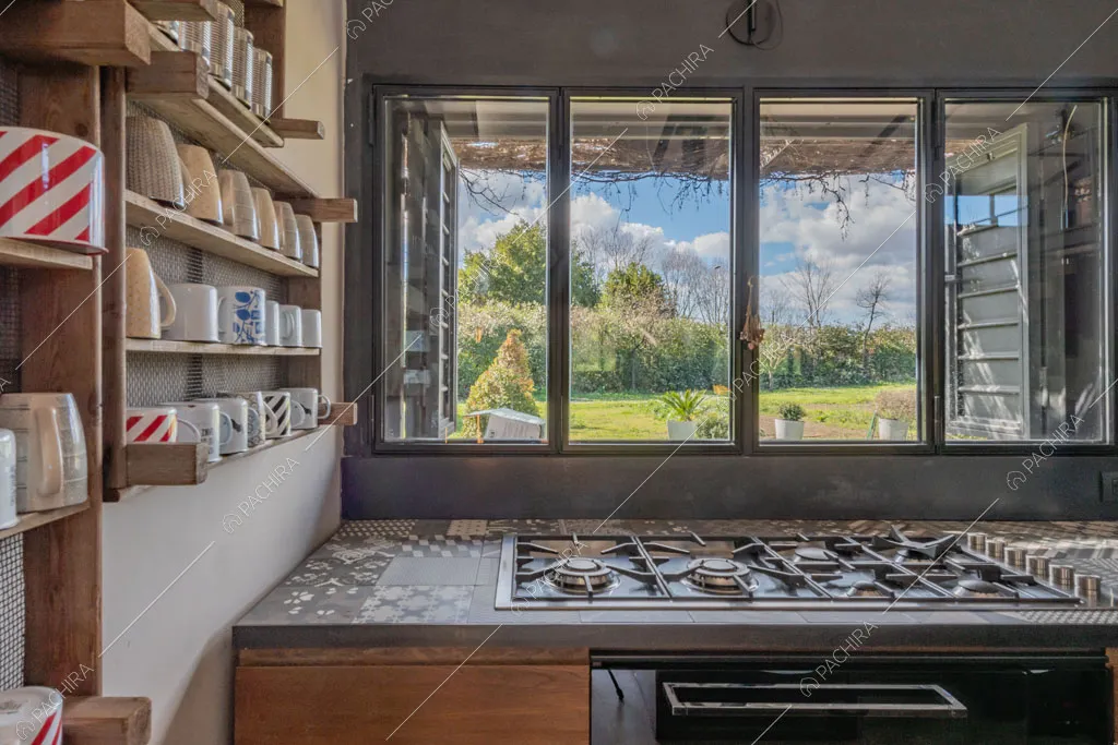 Cucina della location Seine, loft in stile industriale a Roma