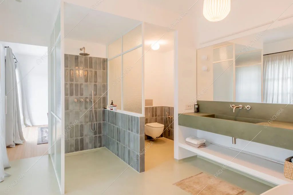 Bagno del loft Tigri, location in stile contemporaneo a Milano