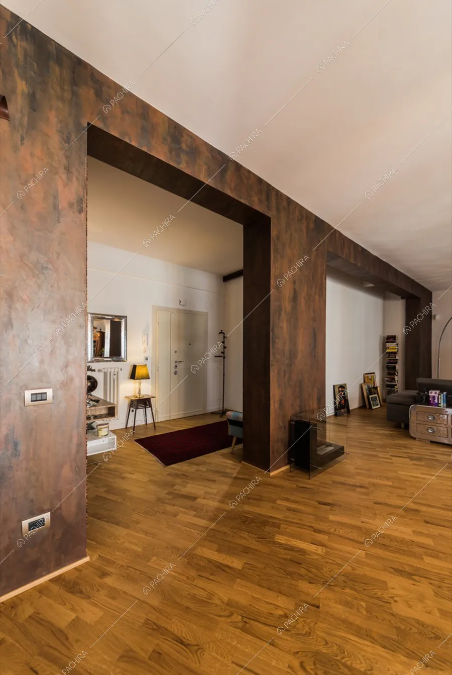 Sala dell'appartamento Araguaia, location in stile moderno a Roma