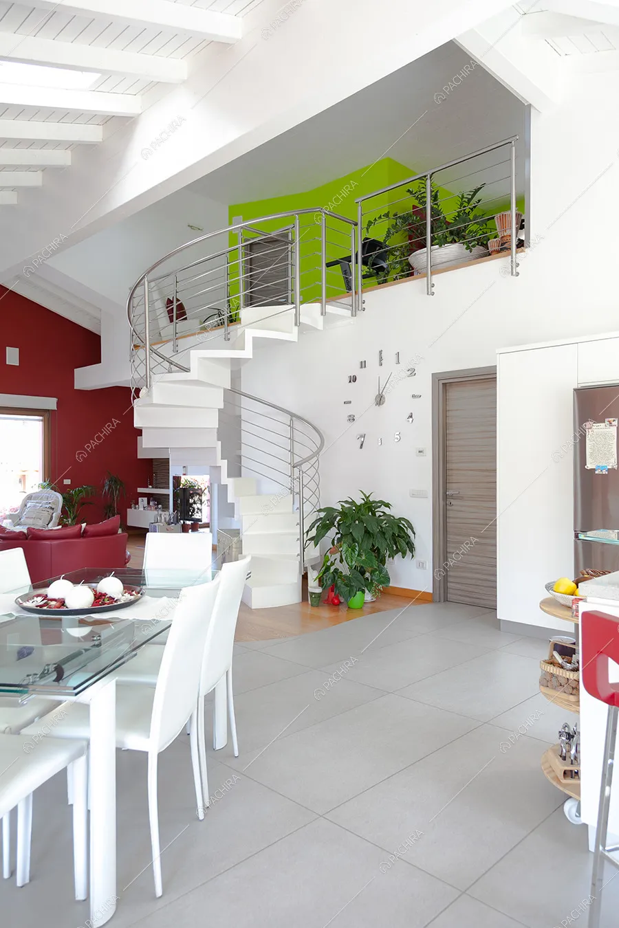 Sala della villa Filesia, location in stile contemporaneo a Lecco