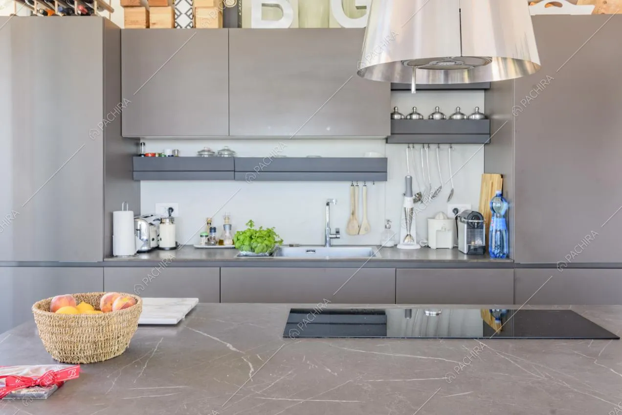 Dettaglio della cucina della Location Goumi