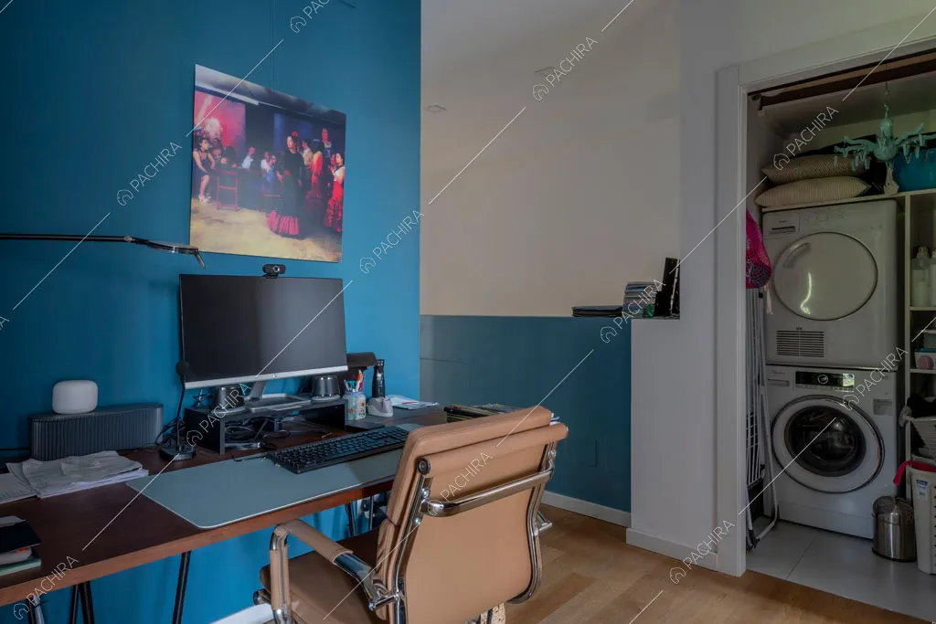 Studio della villa Garnet, location in stile contemporaneo a Milano