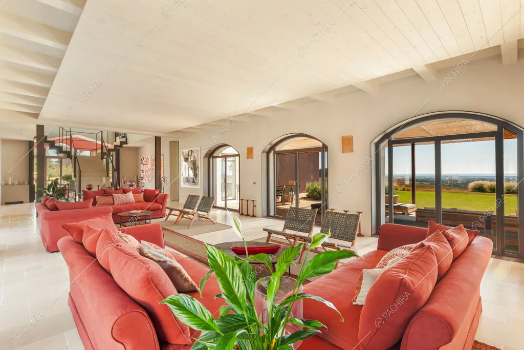 Sala della villa Angara, location in stile moderno a Grosseto