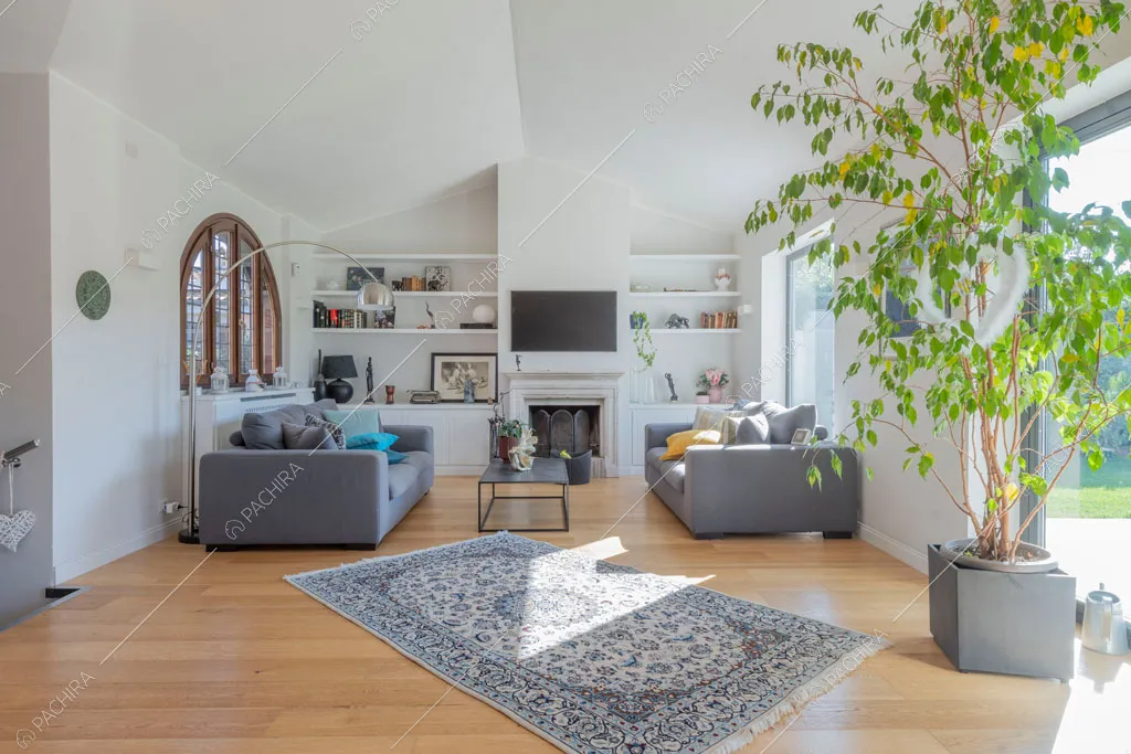 Sala della villa Tagliamento, location in stile contemporaneo a Roma