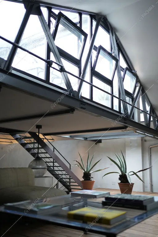 Sala del loft Reno, location in stile contemporaneo a Reggio Emilia