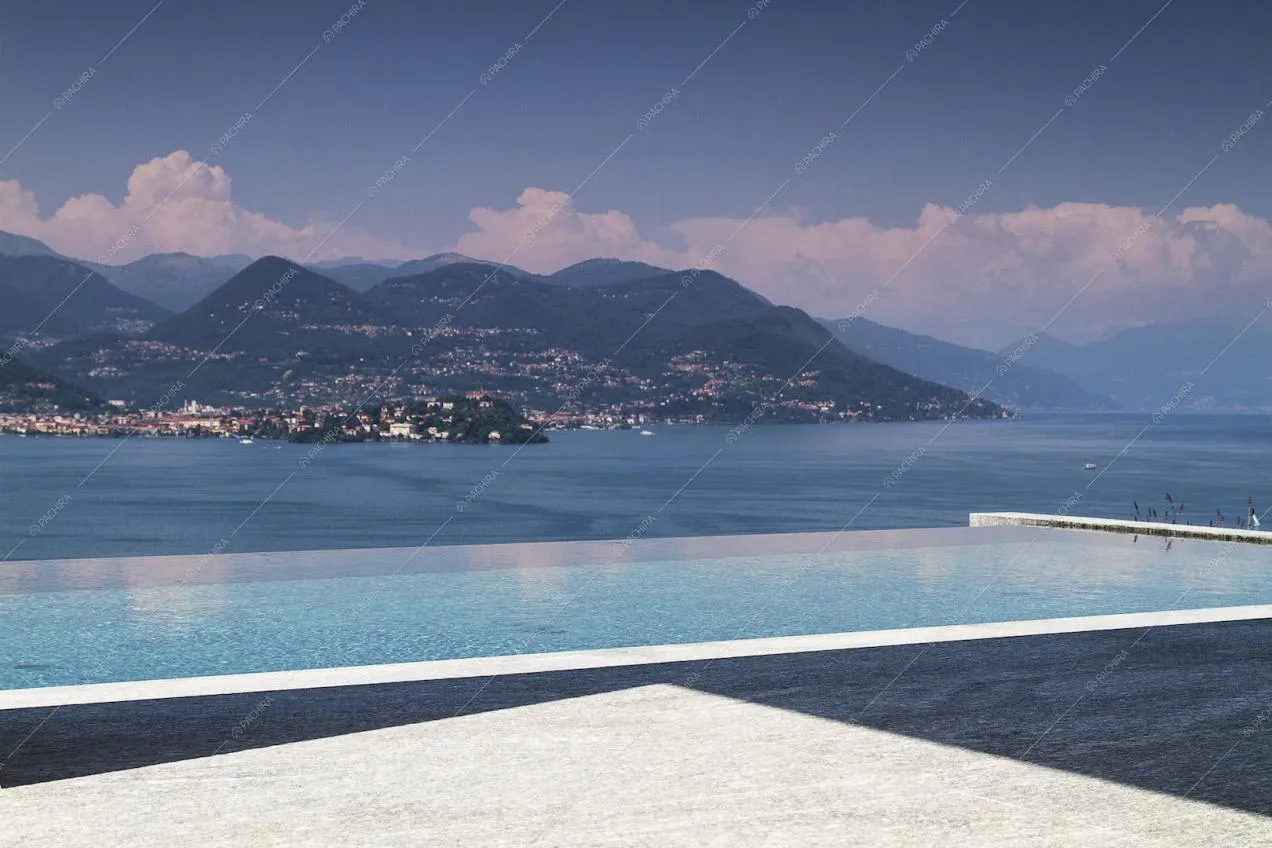Piscina con vista panoramica