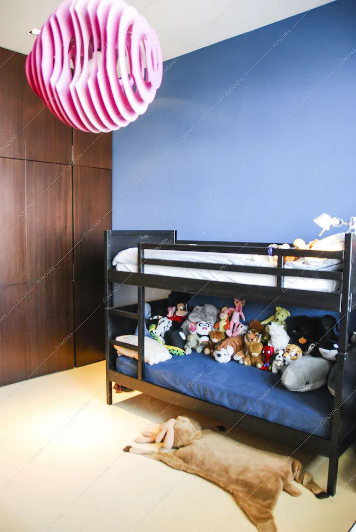 Cameretta con letto a castello