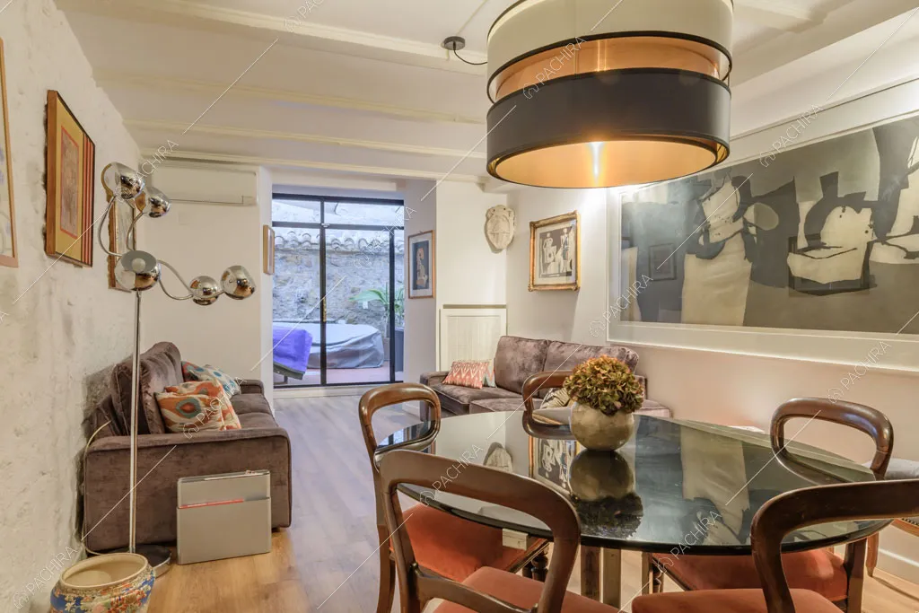 Sala del loft Rooibois, location in stile moderno per shooting a Roma