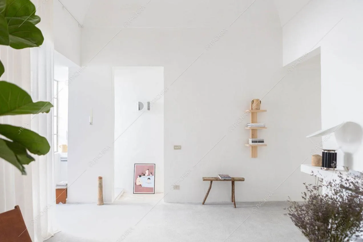 Salotto dell'appartamento Polond, location moderna per shooting a Lecce