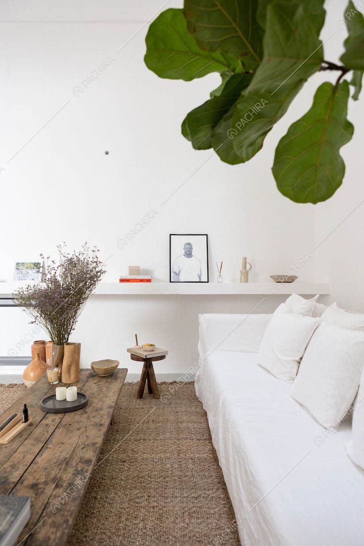 Salotto dell'appartamento Polond, location moderna per shooting a Lecce
