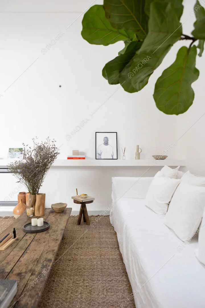 Salotto dell'appartamento Polond, location moderna per shooting a Lecce