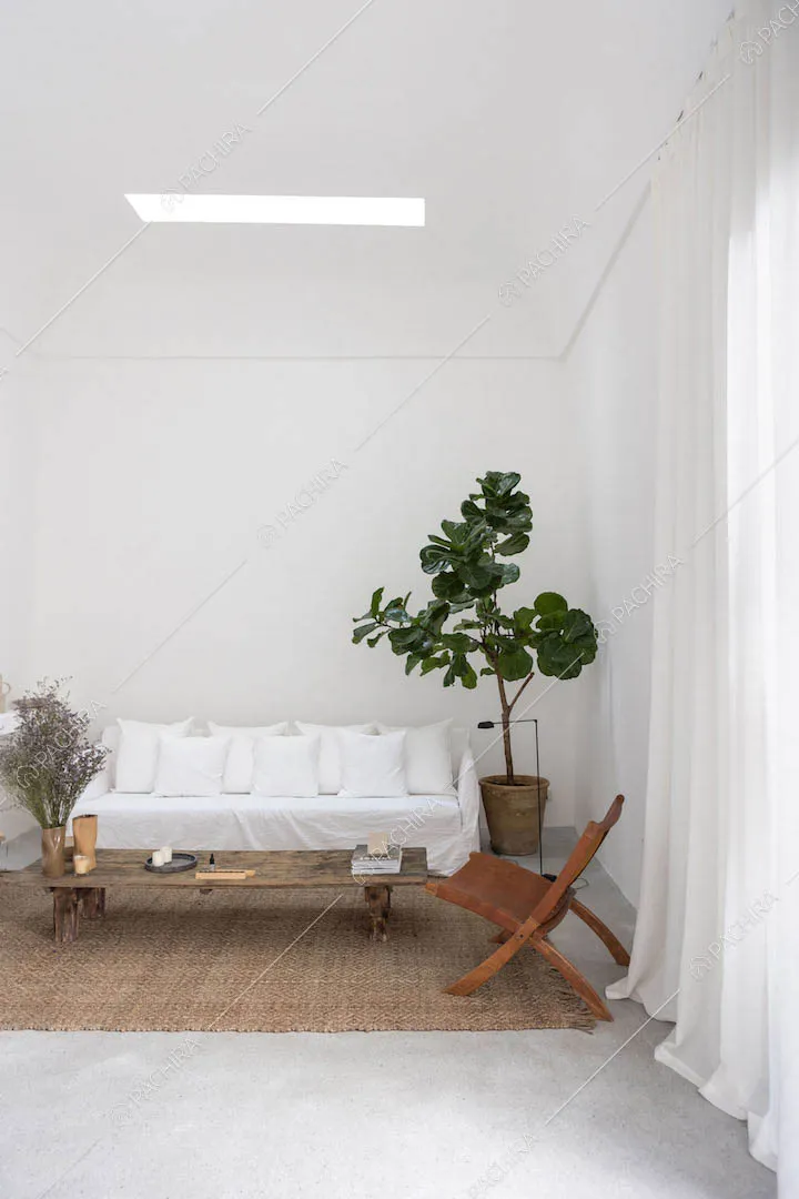 Salotto dell'appartamento Polond, location moderna per shooting a Lecce