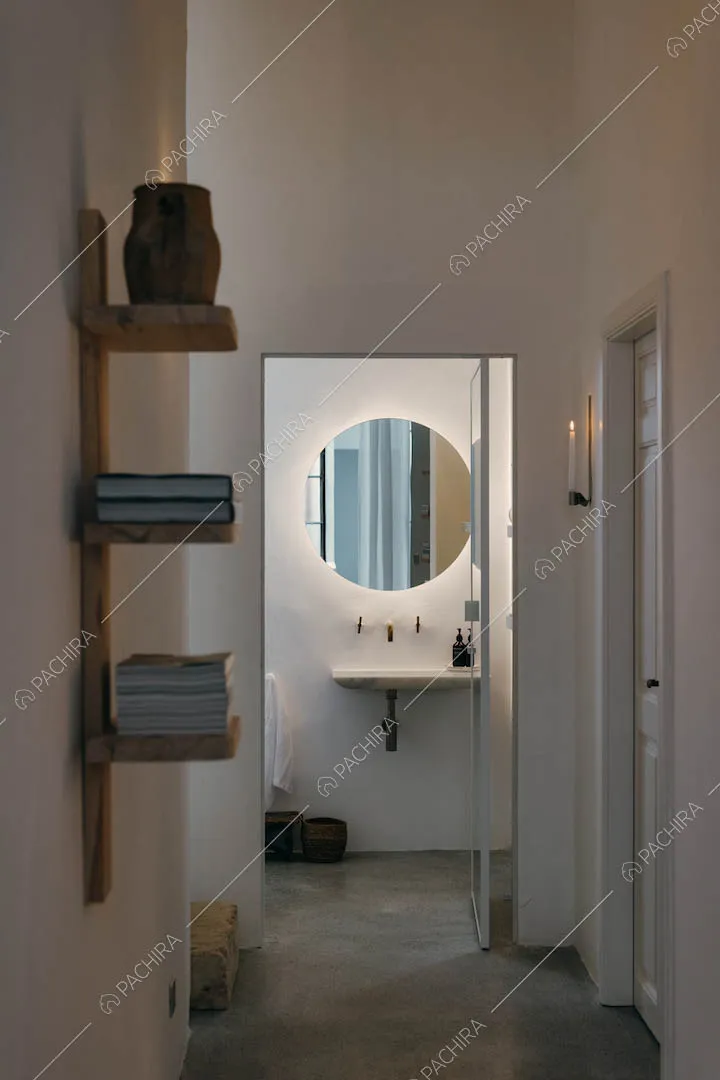 Bagno dell'appartamento Polond, location moderna per shooting a Lecce