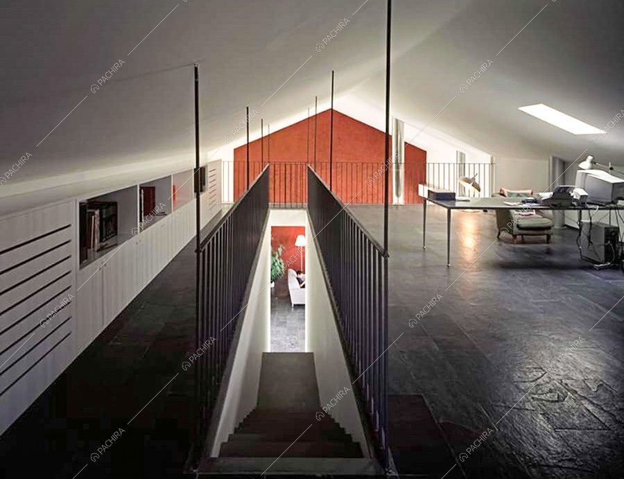 Studio della villa Pechora, location contemporanea per shooting a Roma