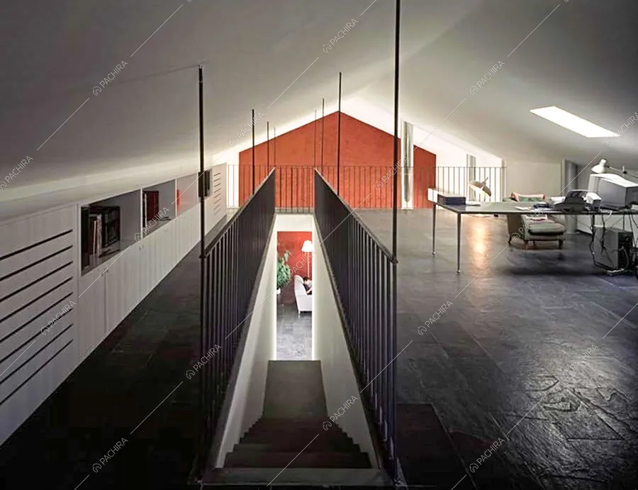 Studio della villa Pechora, location contemporanea per shooting a Roma