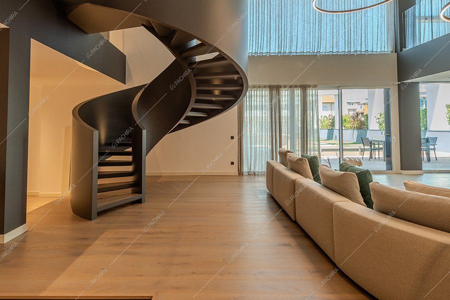 Scale dell'appartamento Miele, location moderna per shooting a Milano