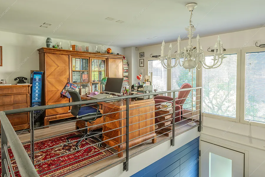 Studio della villa Malachite, location in stile moderno a Milano