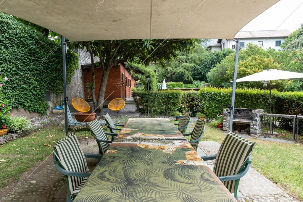 Patio della dimora storica Taurus, location in stile classico a Lecco