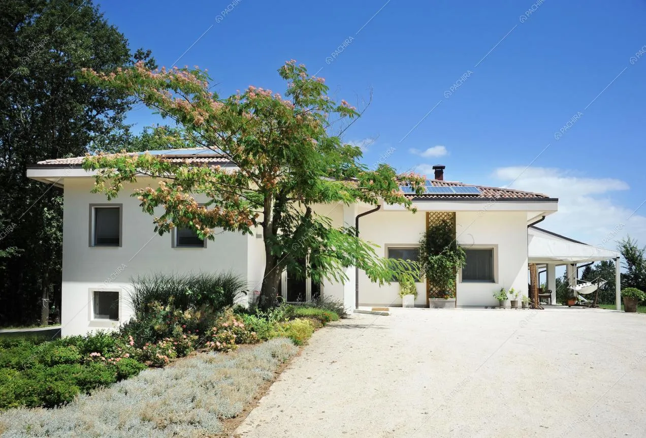Esterni della villa bianchi