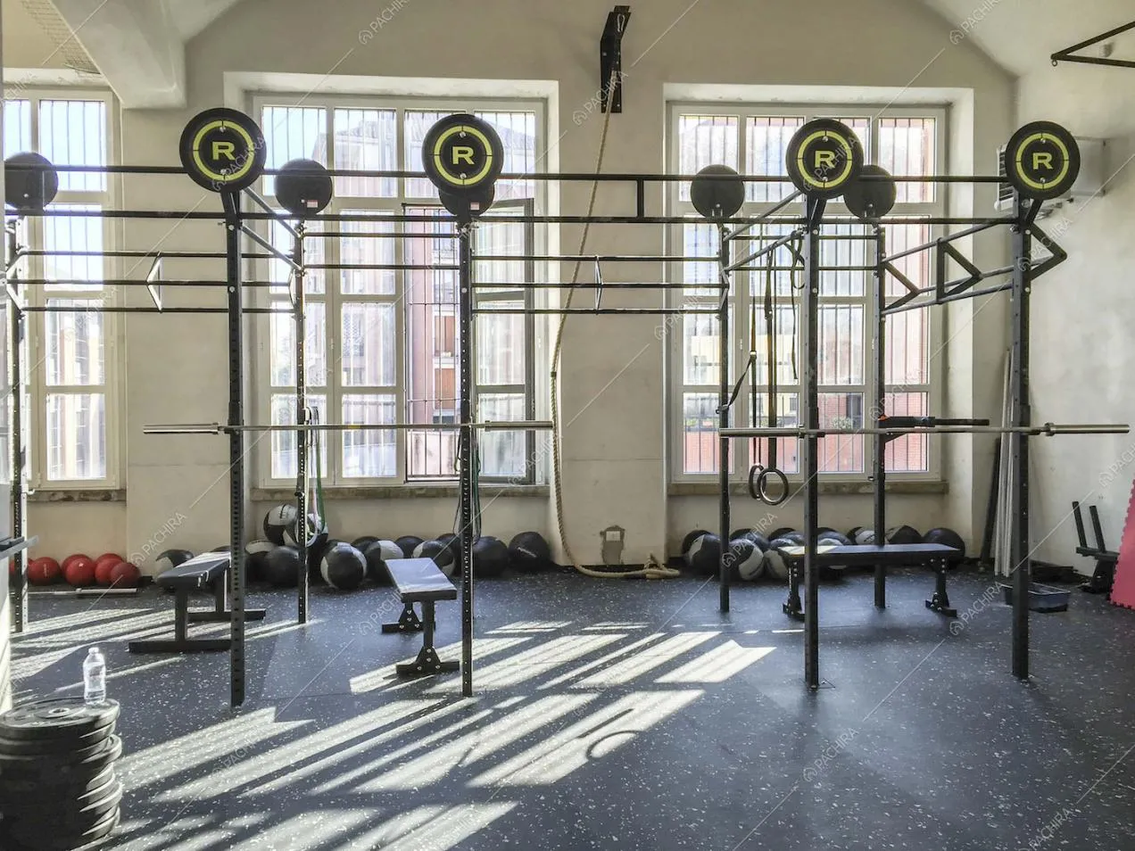 Struttura da crossfit e panche