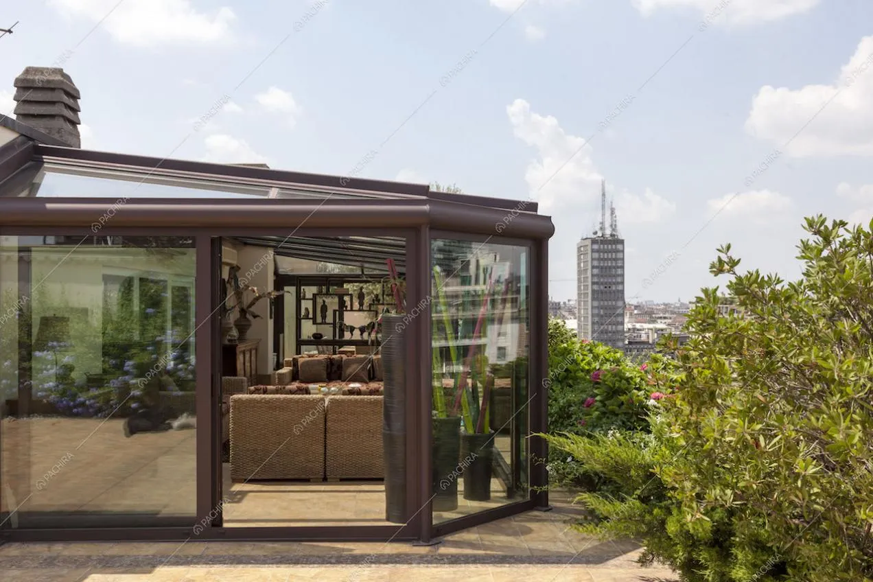 Veranda sul terrazzo con vista panoramica